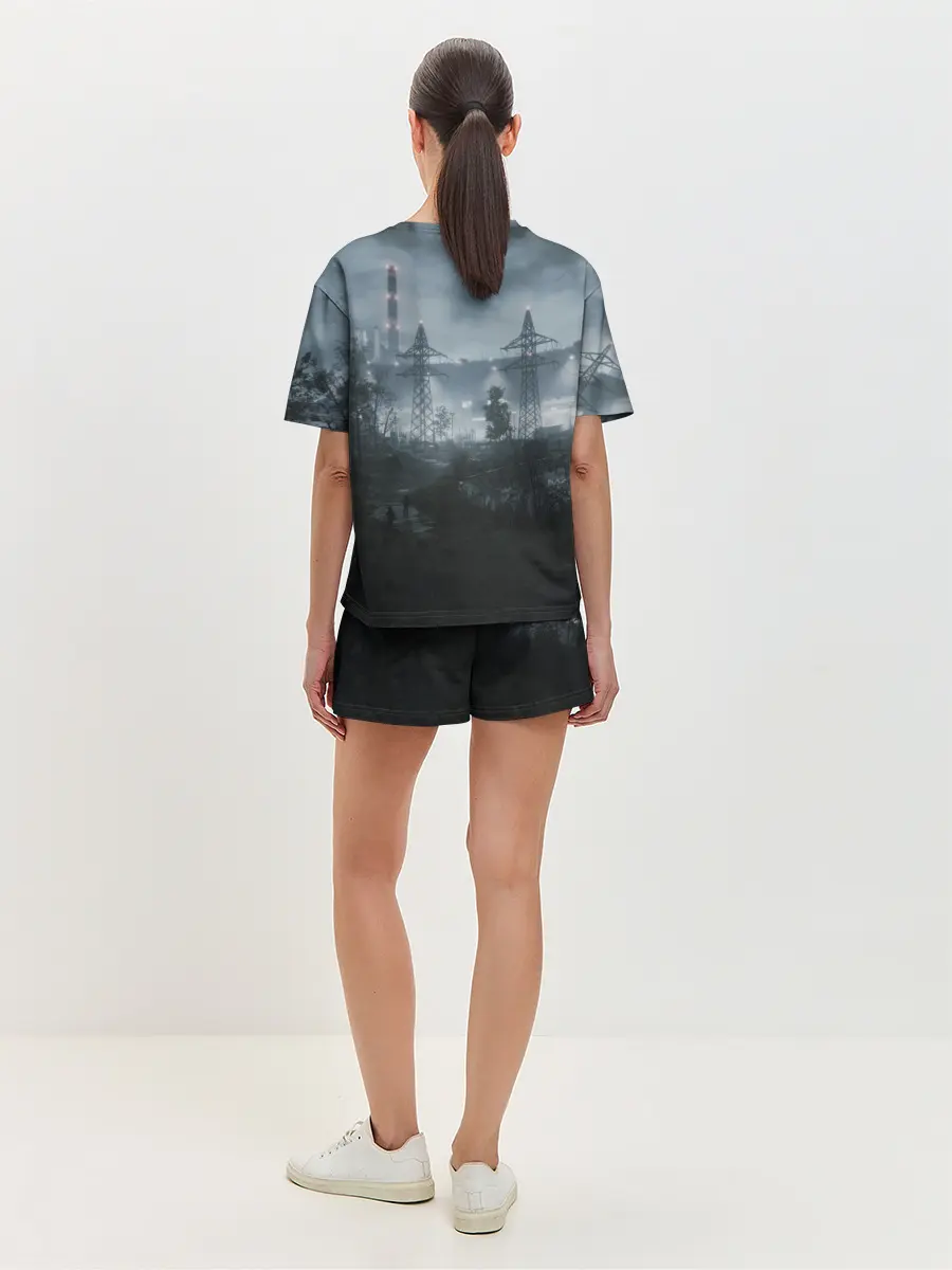 Женская пижама с шортами / Chernobylite - ЧАЭС