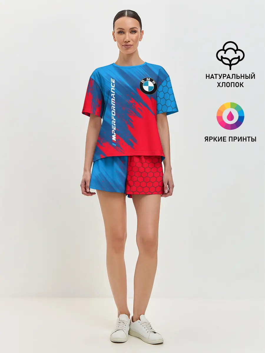 Женская пижама с шортами / BMW M PERFORMANCE / БМВ