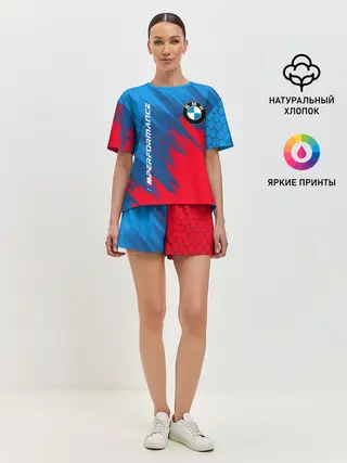 Женская пижама с шортами / BMW M PERFORMANCE / БМВ