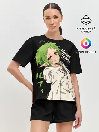 Женская пижама с шортами / Реинкарнация безработного - Сильфи