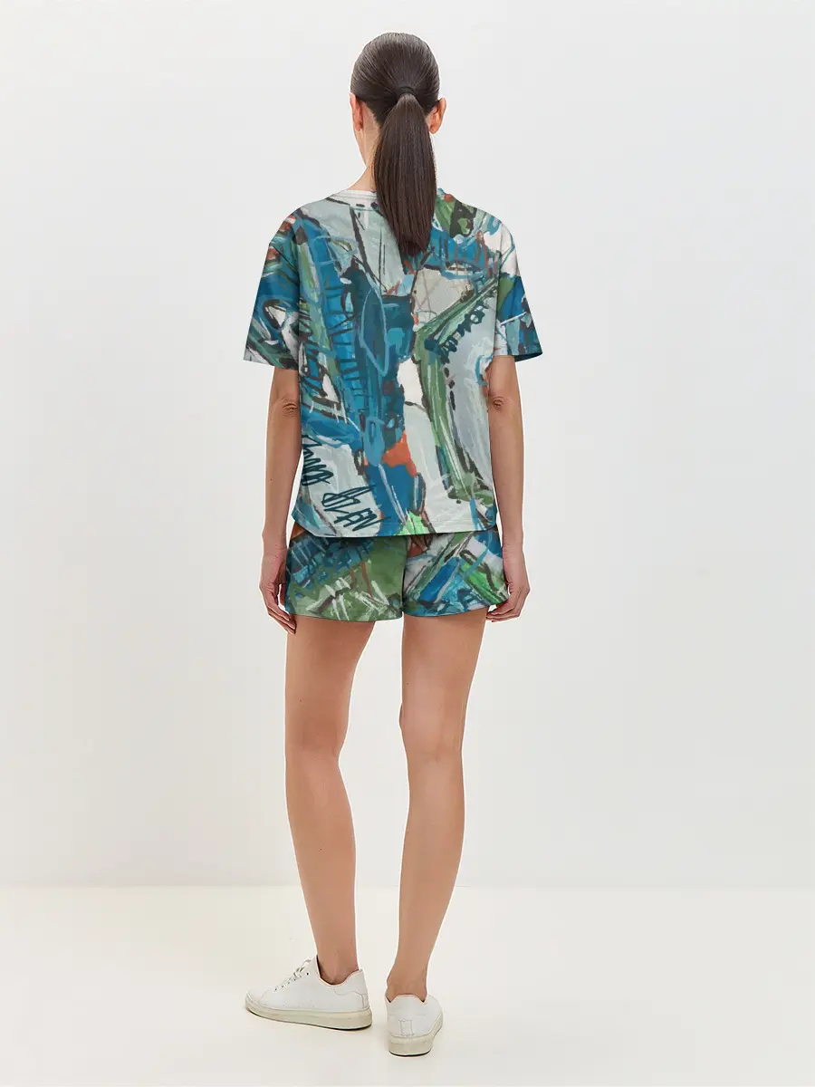 Женская пижама с шортами / Покорение Эльбруса