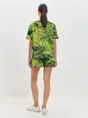 Женская пижама с шортами / Растительная жизнь - Хоста
