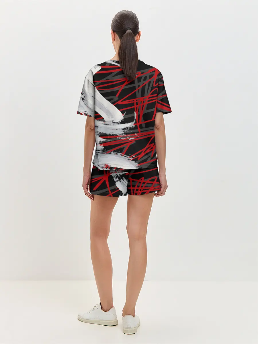 Женская пижама с шортами / Экспрессия