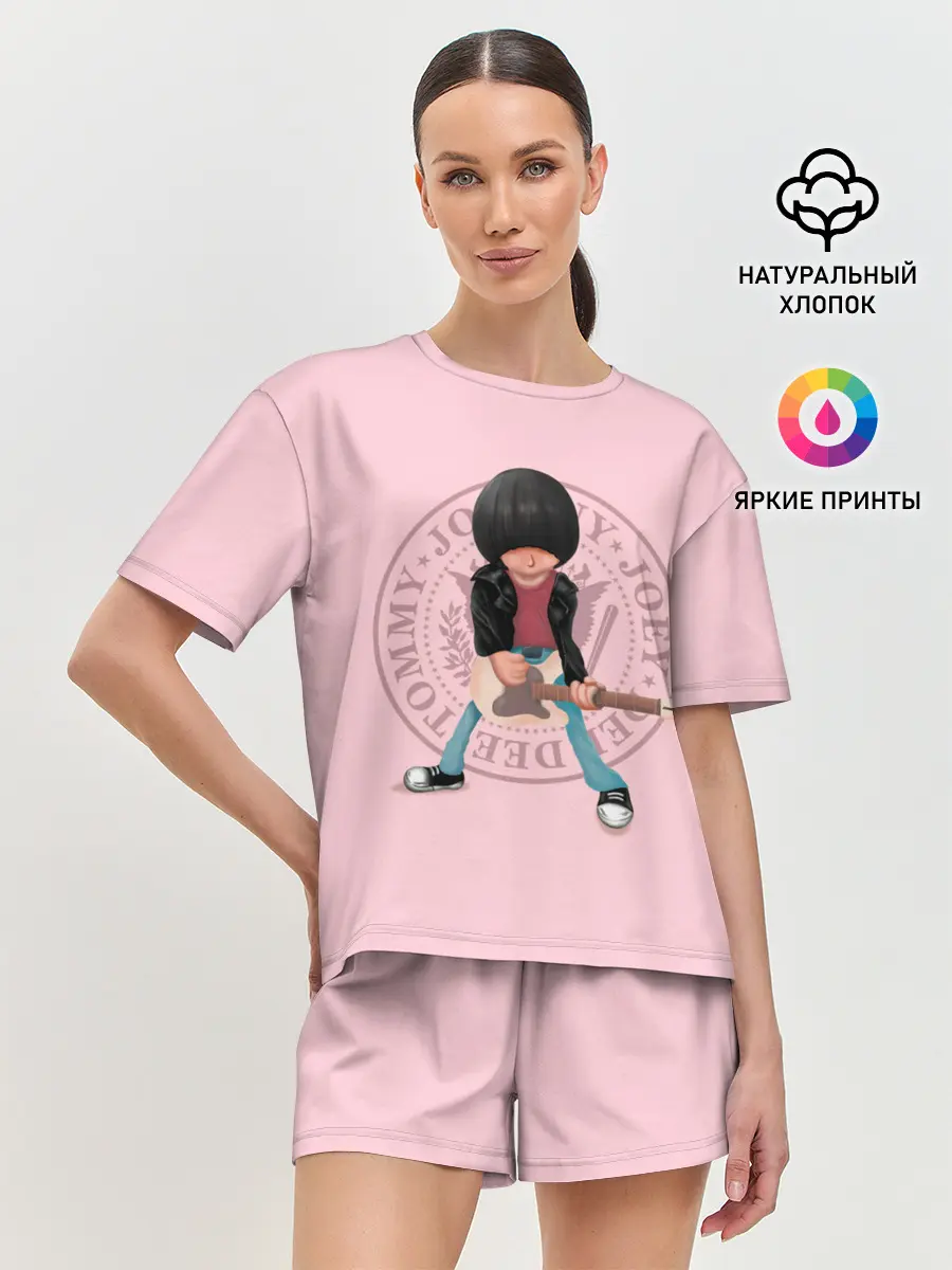 Женская пижама с шортами / Joey Ramone