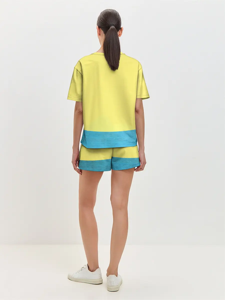 Женская пижама с шортами / Бернский зенненхунд, Berner Sennenhund