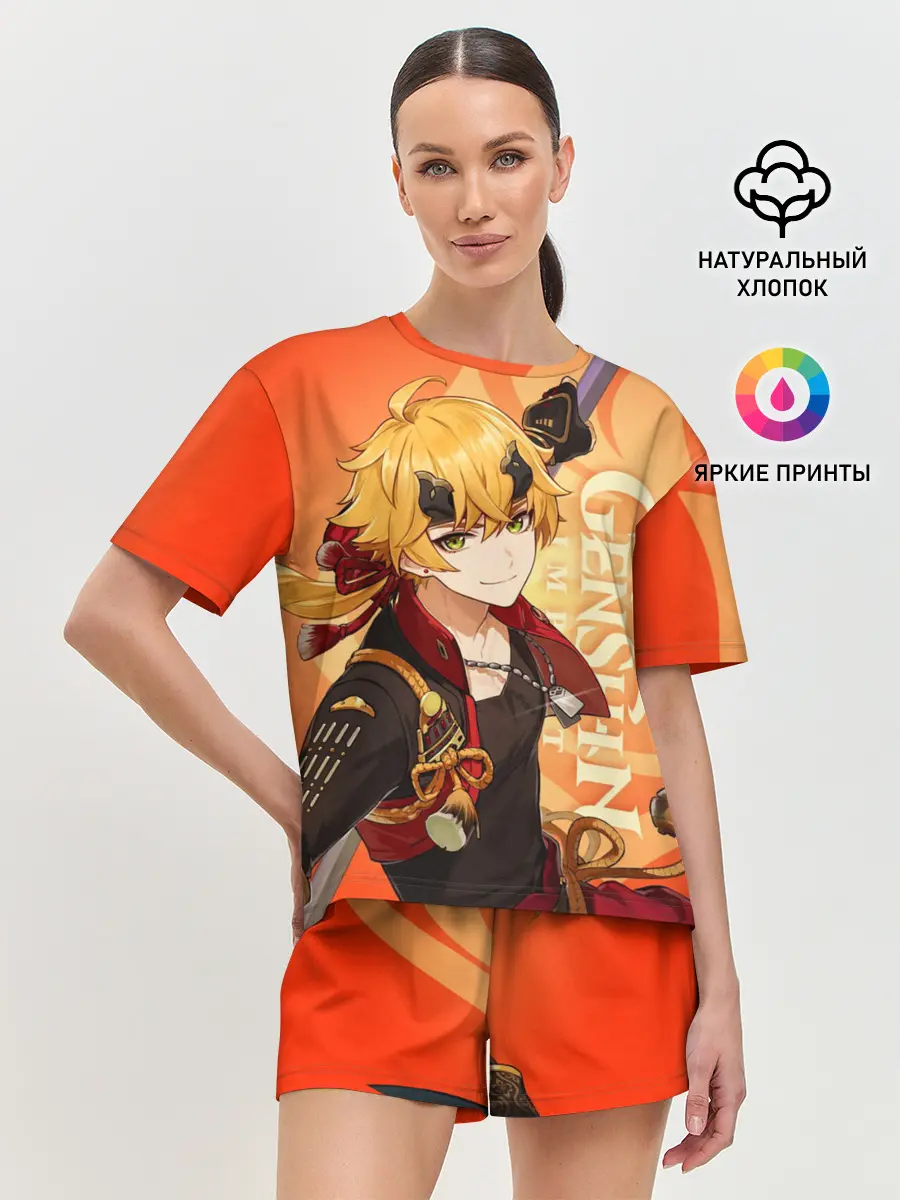 Женская пижама с шортами / Genshin Impact, Тома