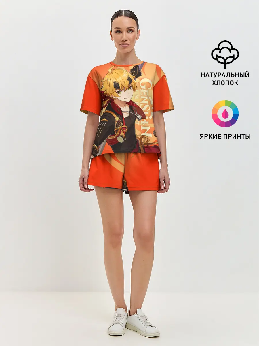 Женская пижама с шортами / Genshin Impact, Тома