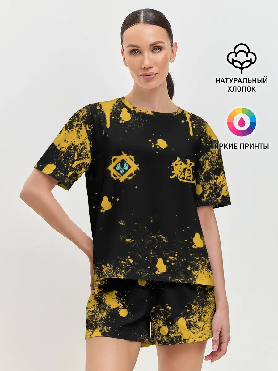 Женская пижама с шортами / ОХОТНИК НА ДЕМОНОВ | СЯО