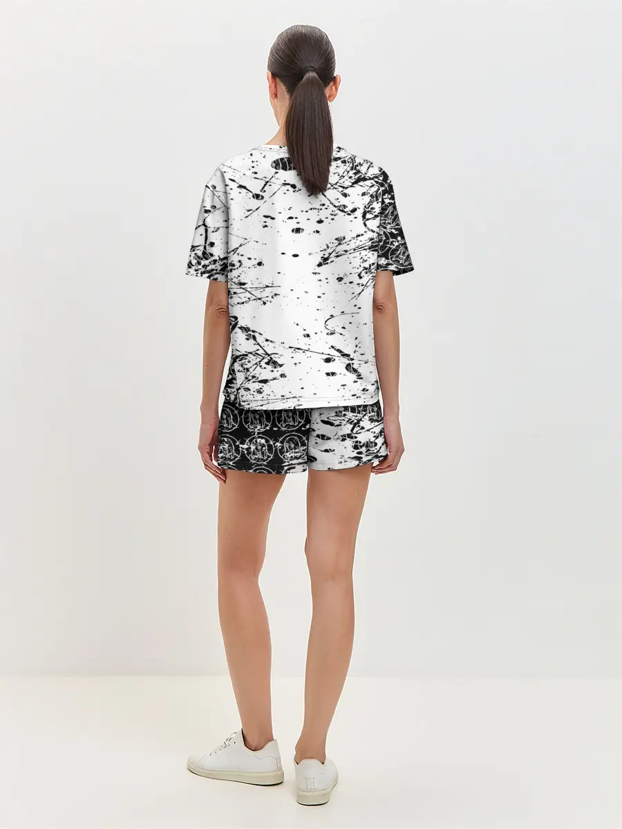 Женская пижама с шортами / velial squad / velial pharaoh