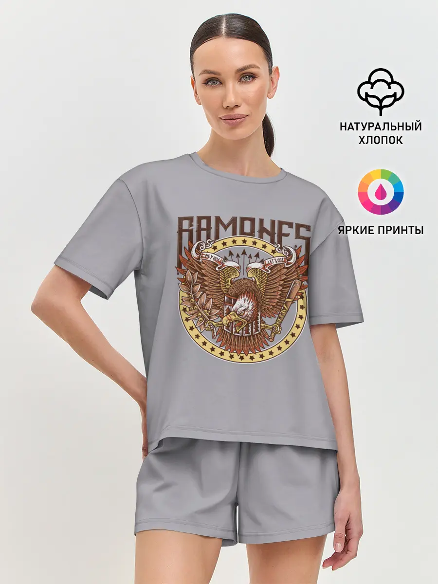 Женская пижама с шортами / Ramones Eagle
