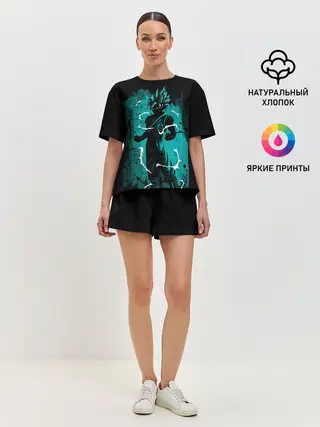 Женская пижама с шортами / Ultra Goku, Гоку