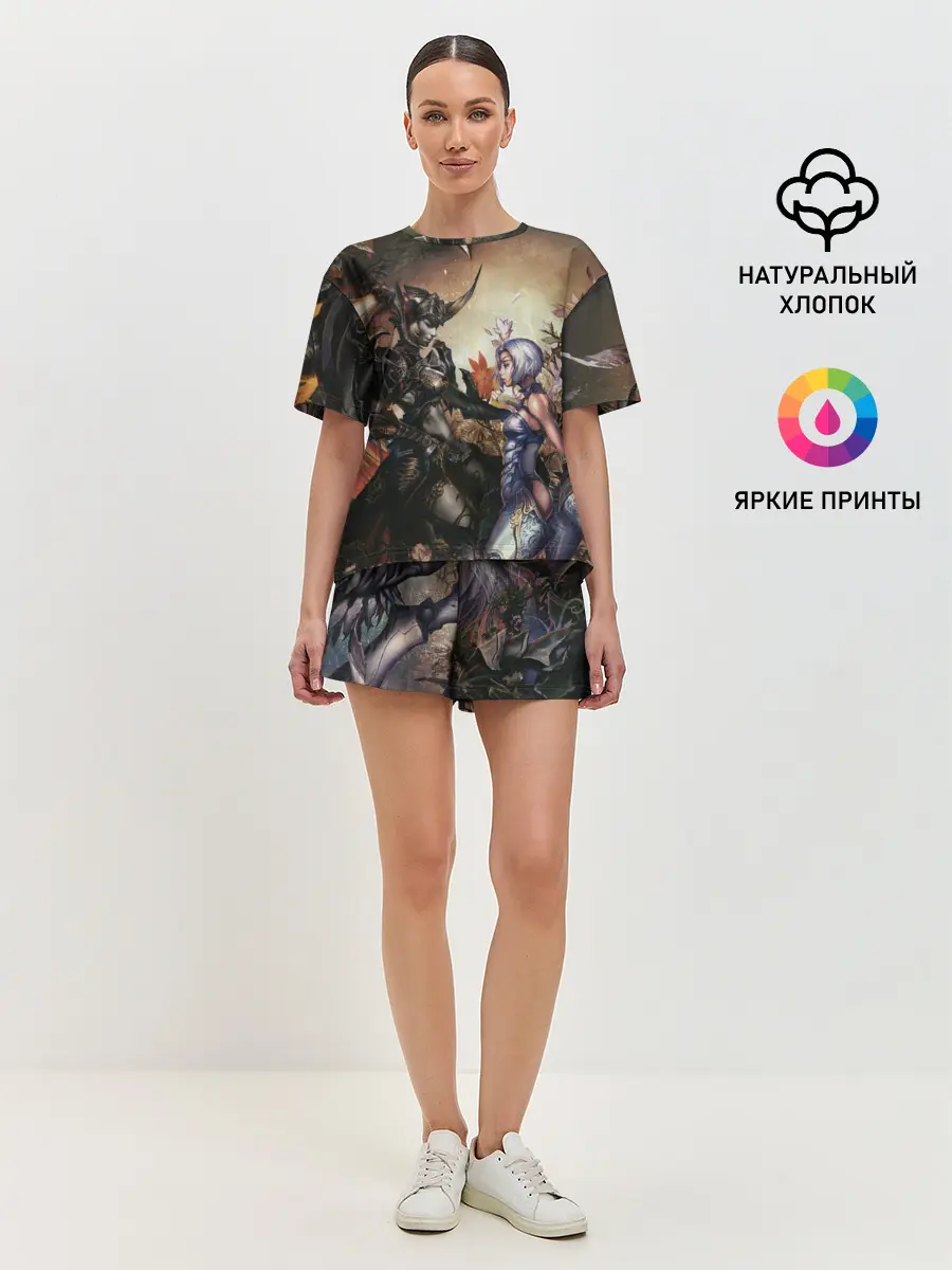 Женская пижама с шортами / Lilith and Anakim