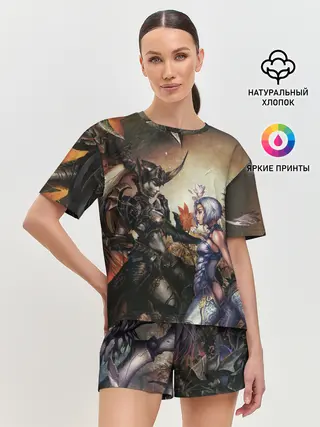 Женская пижама с шортами / Lilith and Anakim