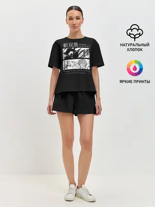 Женская пижама с шортами / Бродячие псы Ацуши и акутагава