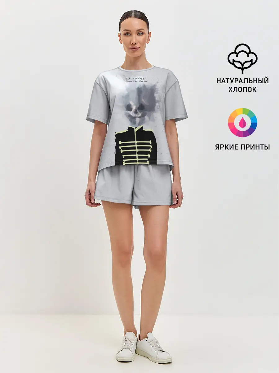 Женская пижама с шортами / Black parade