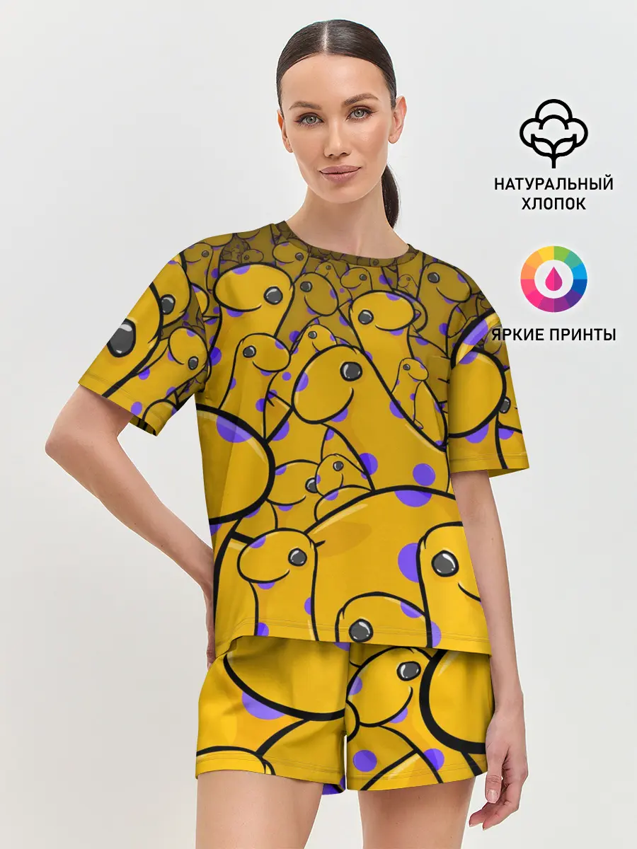 Женская пижама с шортами / Несси