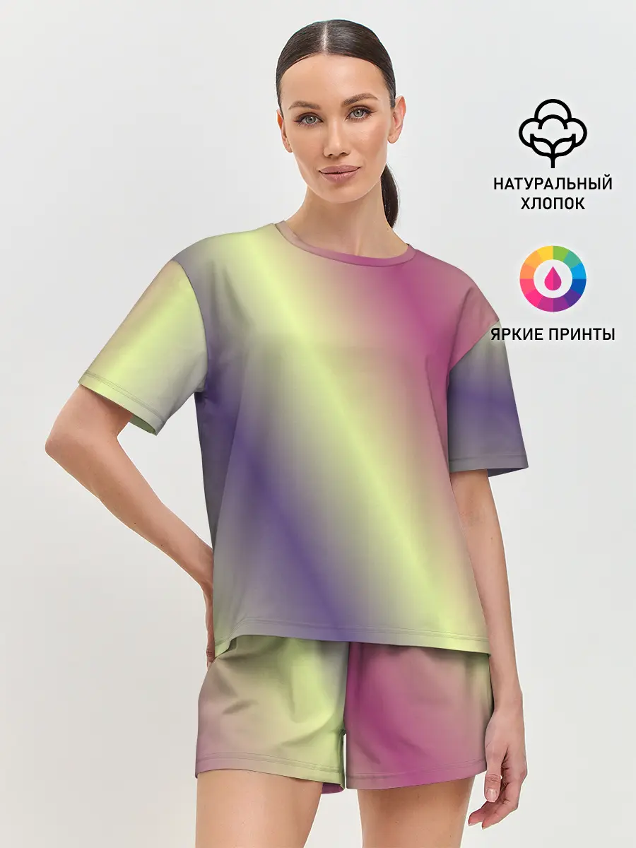 Женская пижама с шортами / Настроение