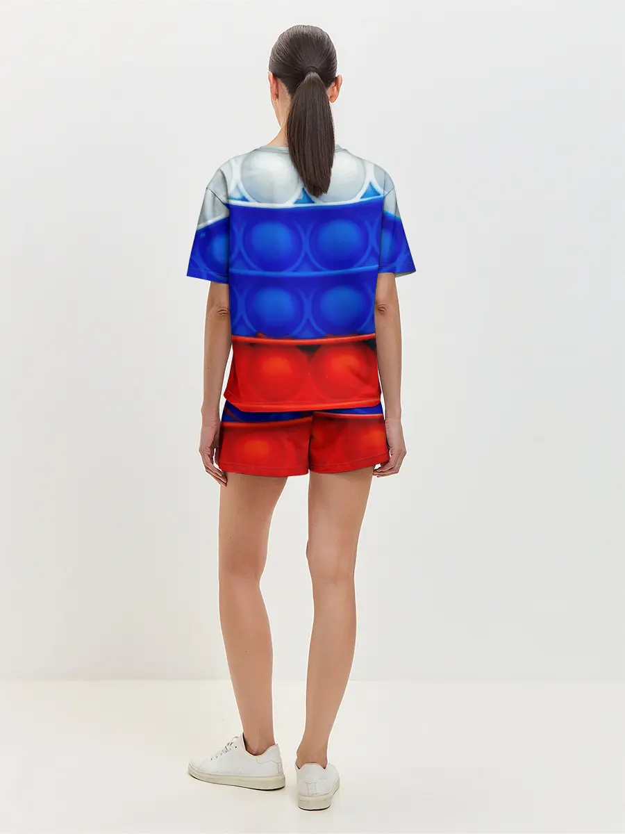 Женская пижама с шортами / POP IT / ПОП ИТ.