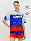 Женская пижама с шортами / POP IT / ПОП ИТ.