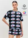 Женская пижама с шортами / Глаза