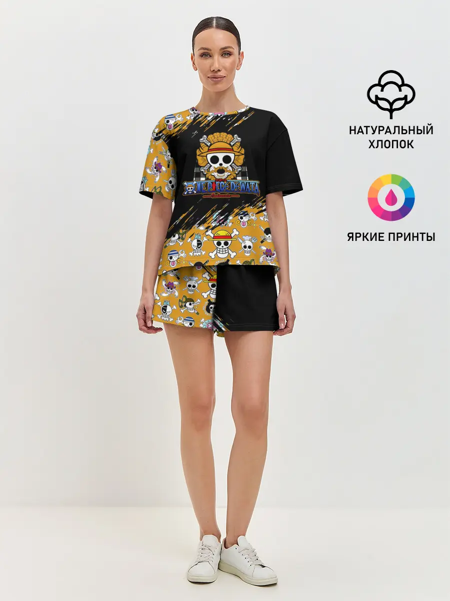 Женская пижама с шортами / One Piece Dewata Indonesia