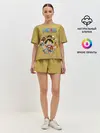 Женская пижама с шортами / Персонажи One Piece. Большой куш