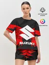 Женская пижама с шортами / SUZUKI / СУЗУКИ / МОТОСПОРТ