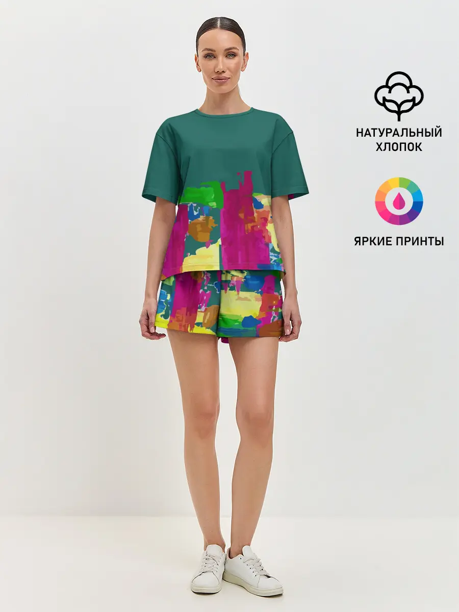 Женская пижама с шортами / Emerald Music