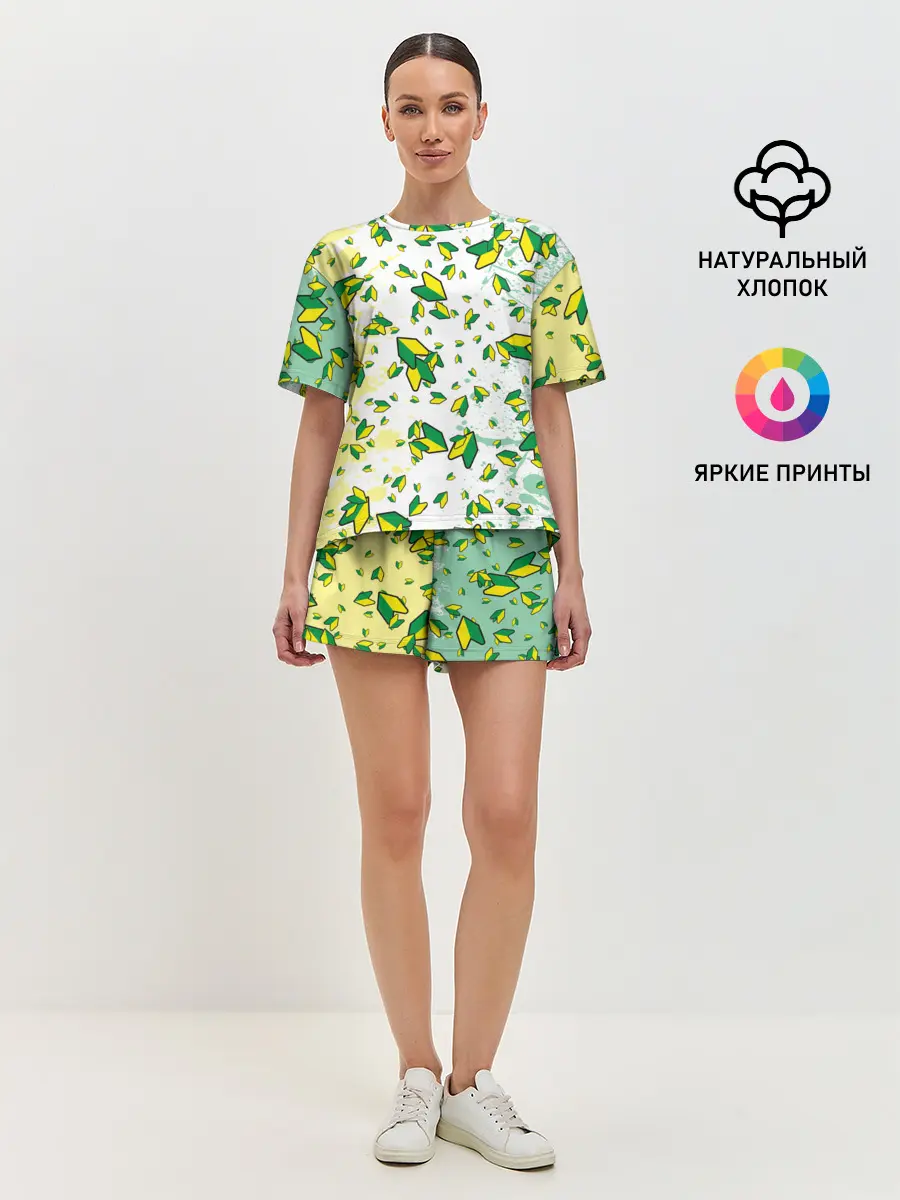 Женская пижама с шортами / JDM | ПАТТЕРН | ЯПОНОВОД