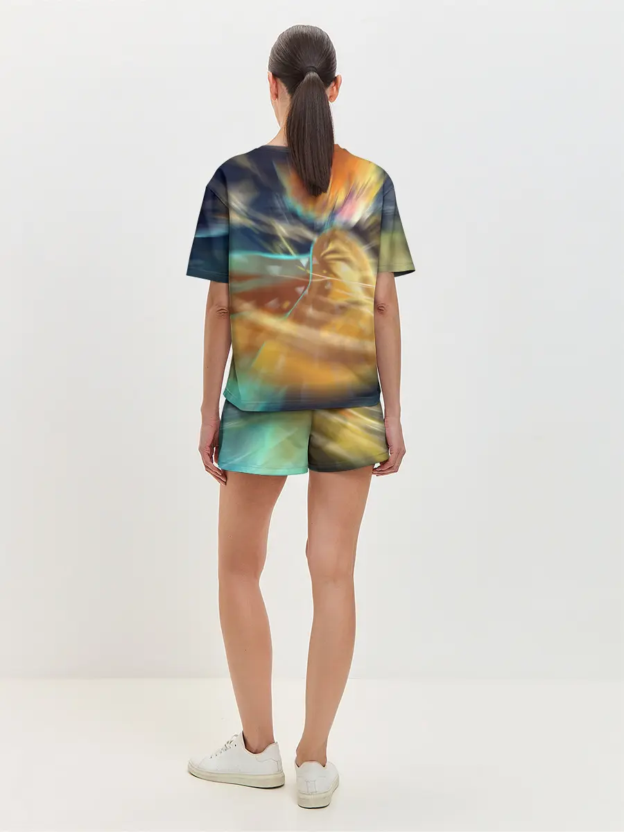 Женская пижама с шортами / ZENITSU | ЗЕНИТСУ | DEMON SLAYER