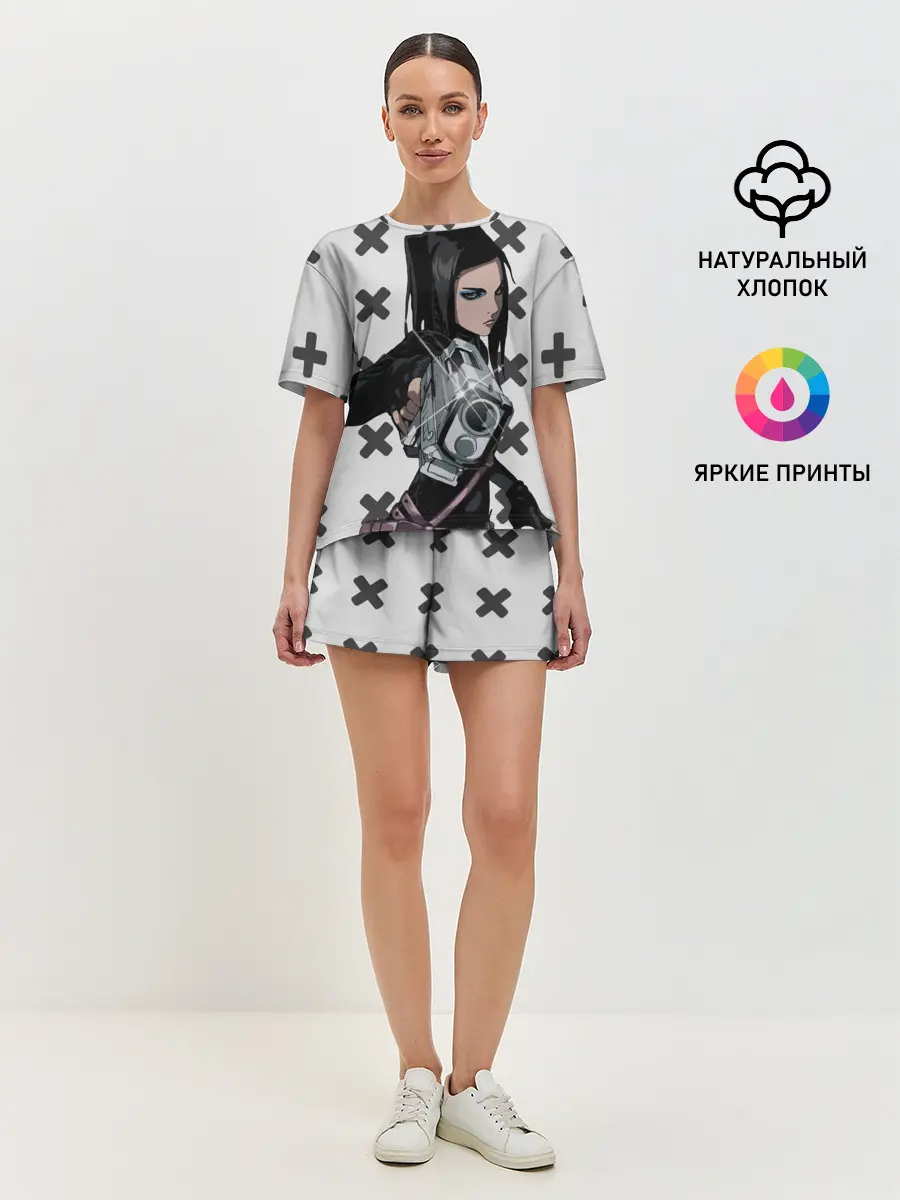 Женская пижама с шортами / Риэл Мэйер из Эрго Прокси