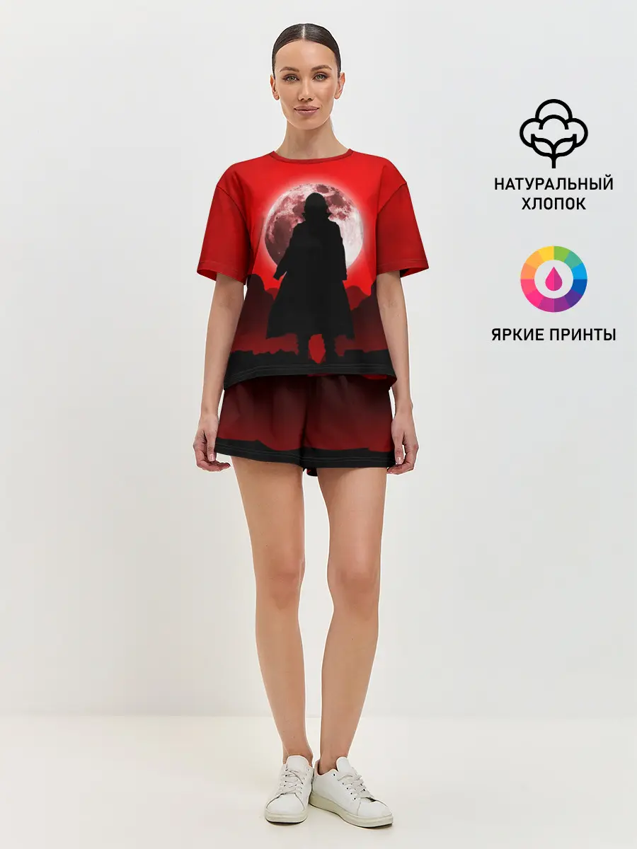 Женская пижама с шортами / МАЙКИ | МАНДЗИРО САНО