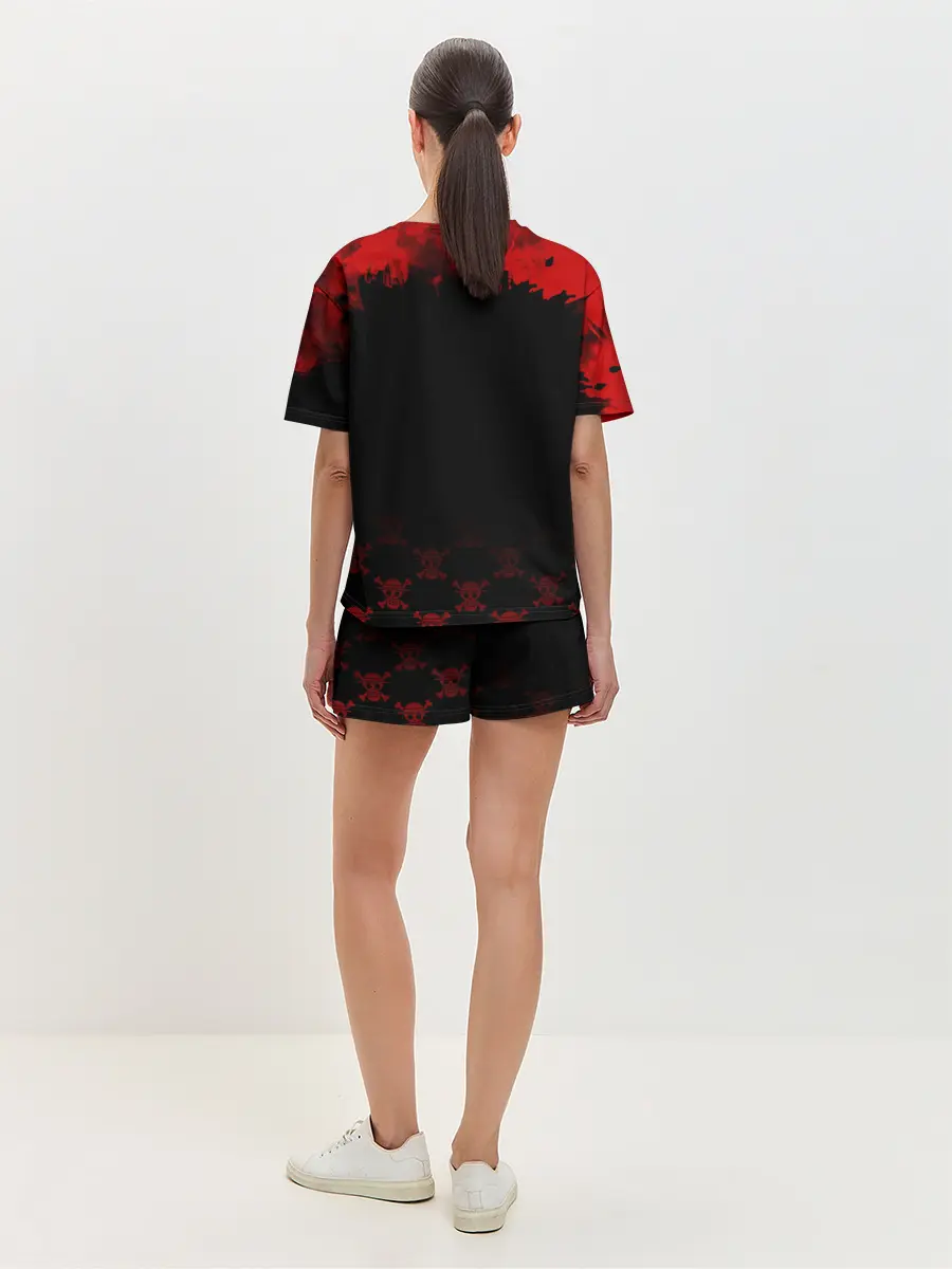 Женская пижама с шортами / Луффи One Piece. Большой куш