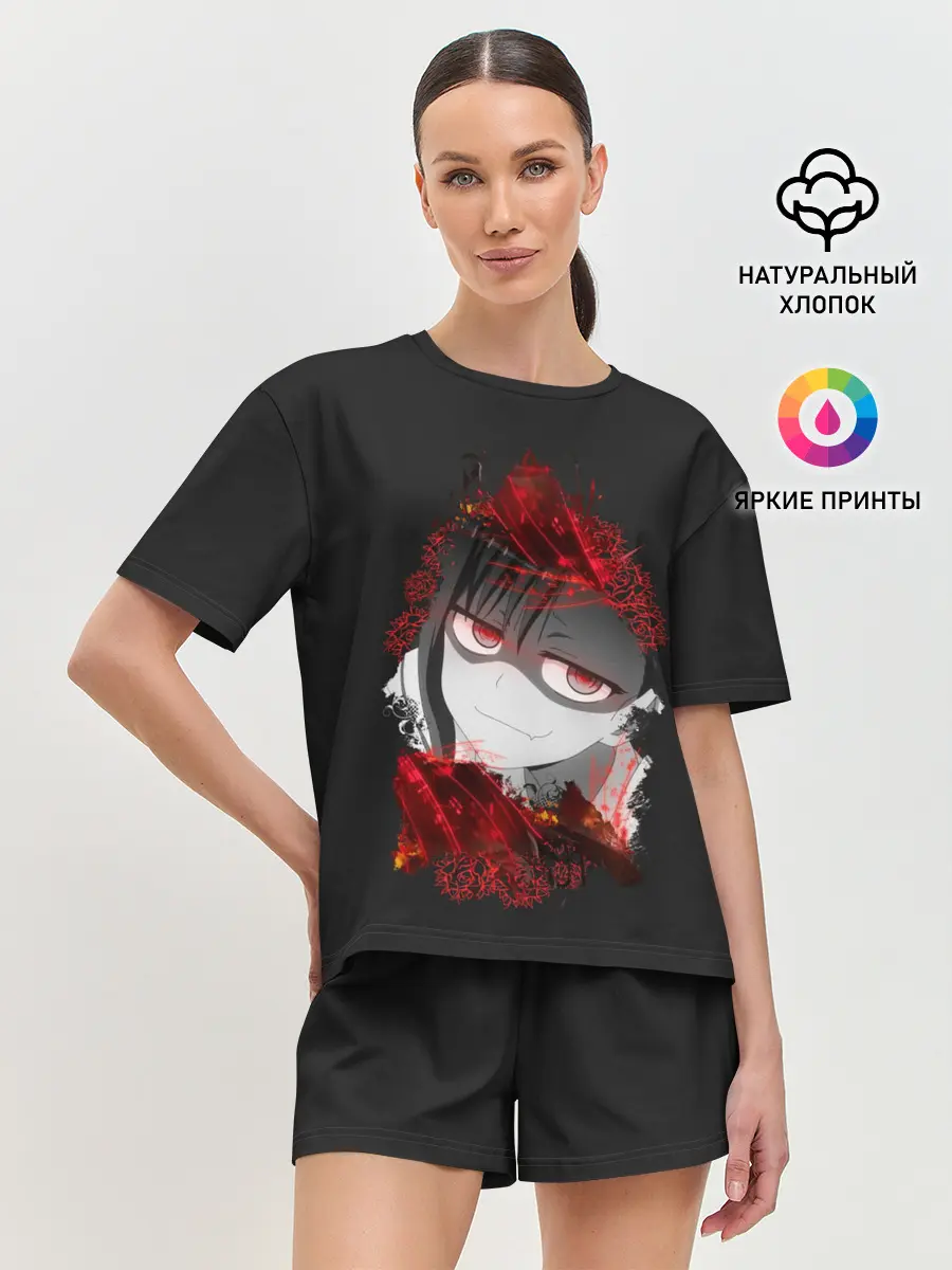 Женская пижама с шортами / Bad Girl. Nagatoro