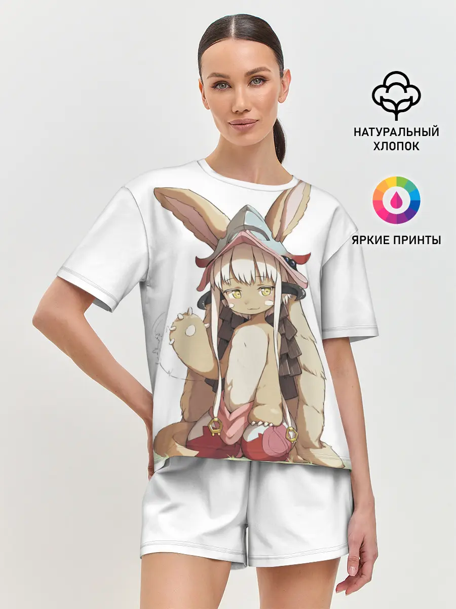 Женская пижама с шортами / Nanachi