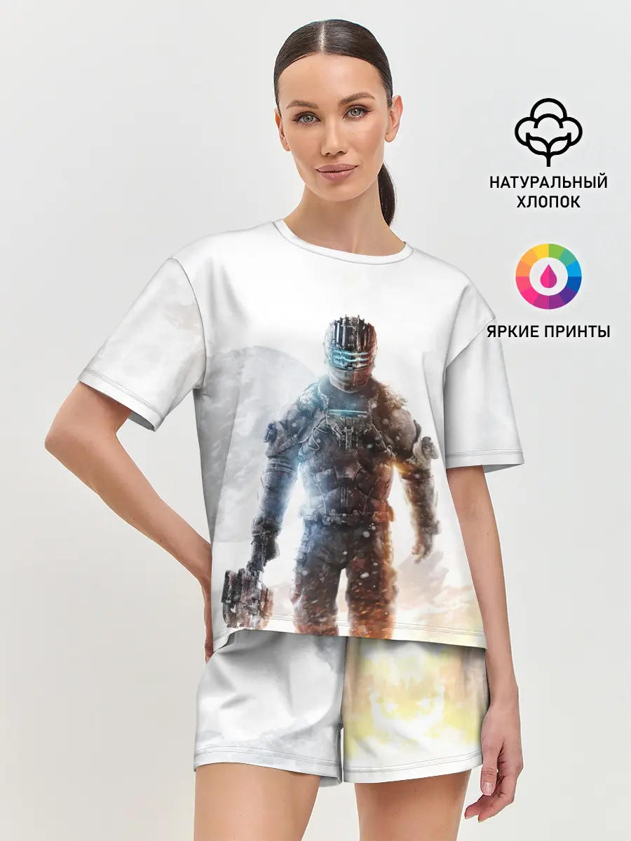 Женская пижама с шортами / Айзек Кларк Dead Space