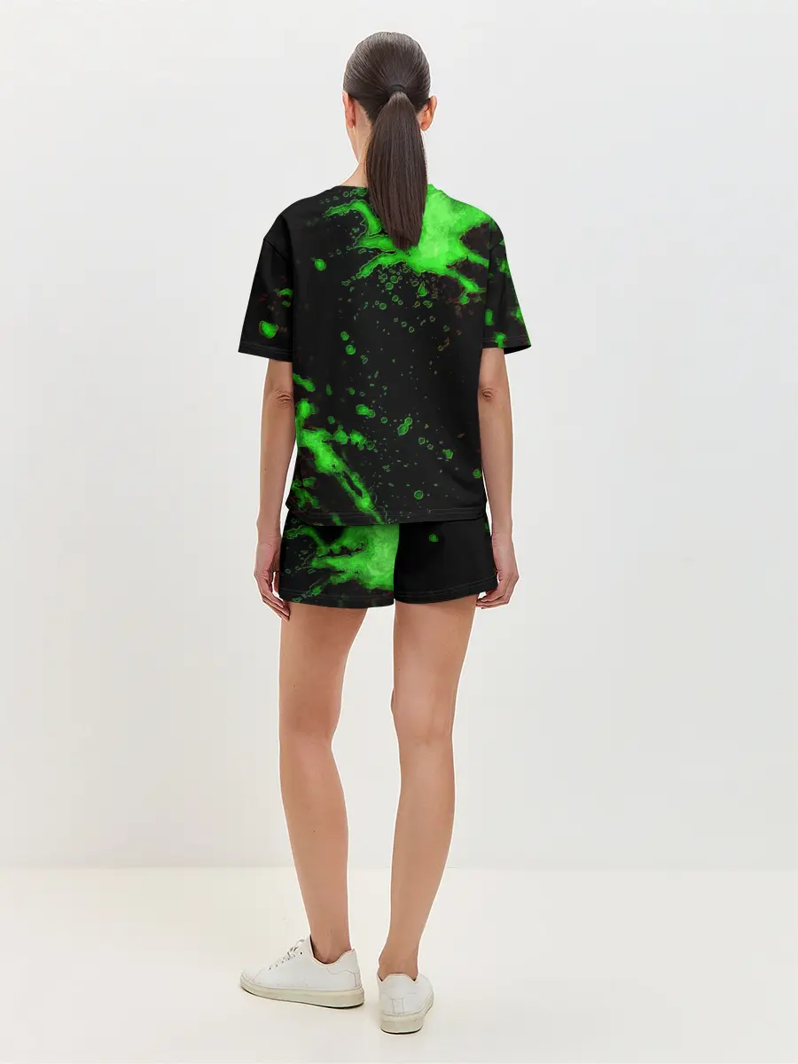 Женская пижама с шортами / Skid and Pump