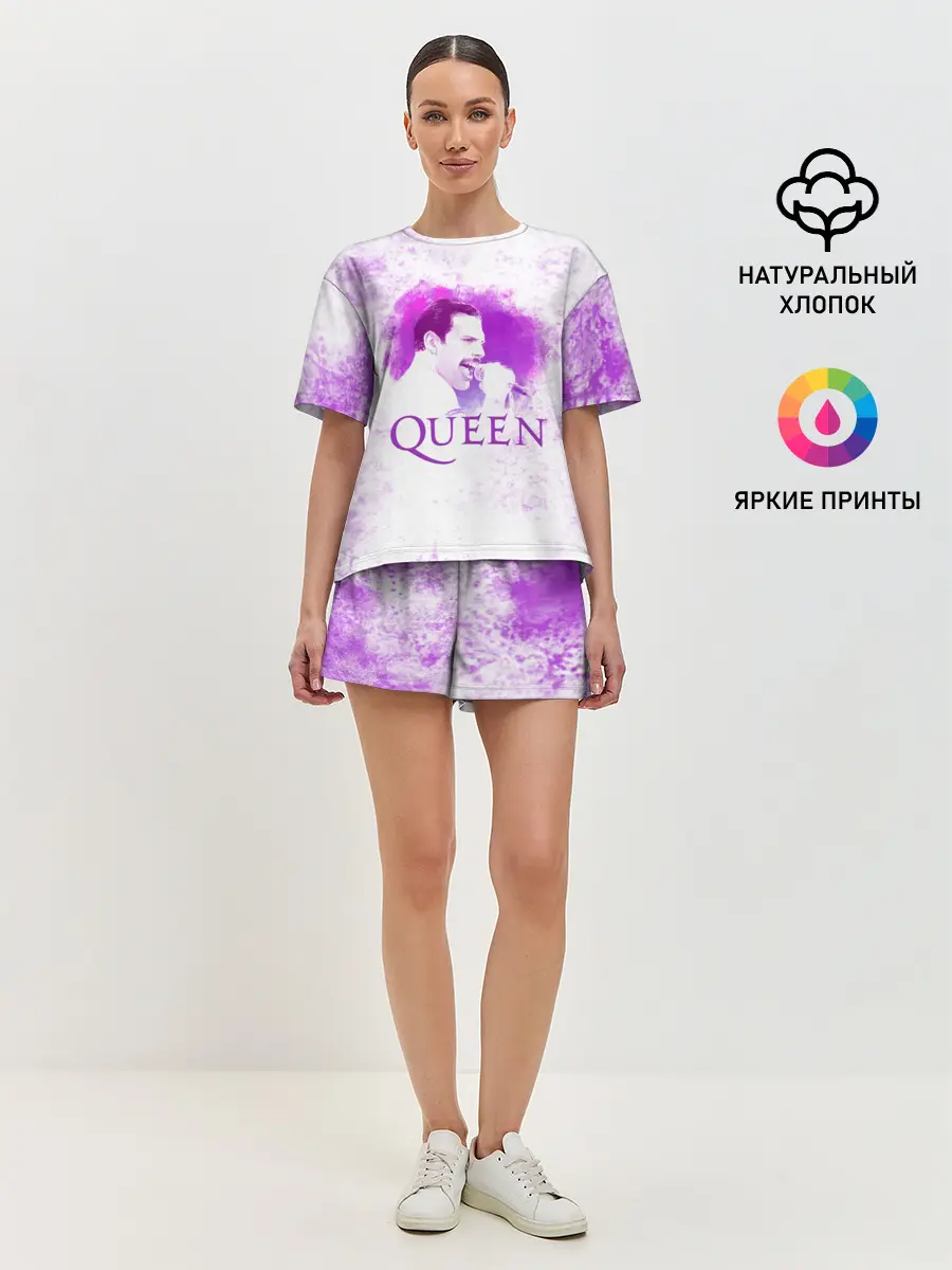 Женская пижама с шортами / Freddie Mercury | Queen