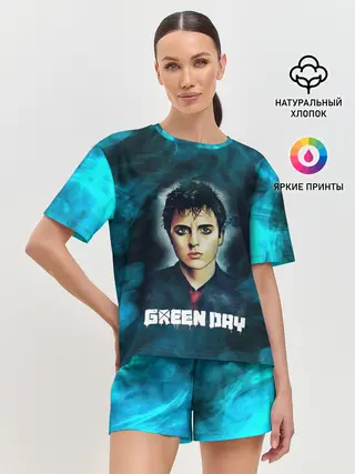 Женская пижама с шортами / Billie | GreenDay | ГринДай