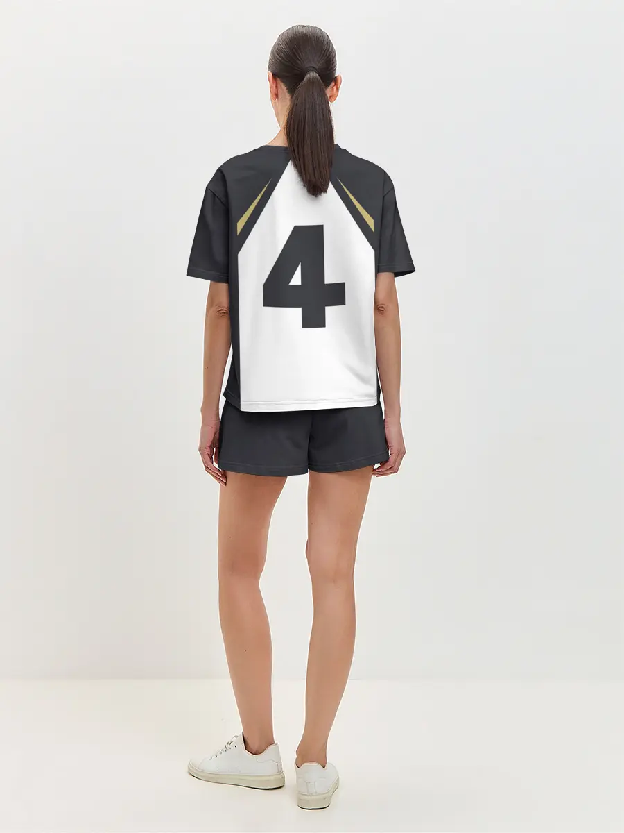 Женская пижама с шортами / Бокуто 4 форма Фукуродани