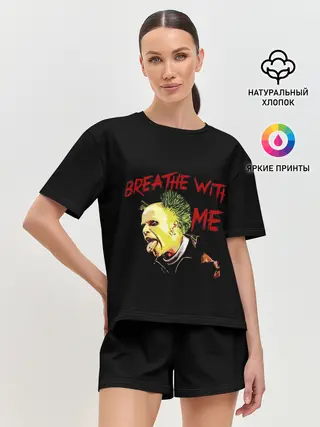 Женская пижама с шортами / Breathe whith me