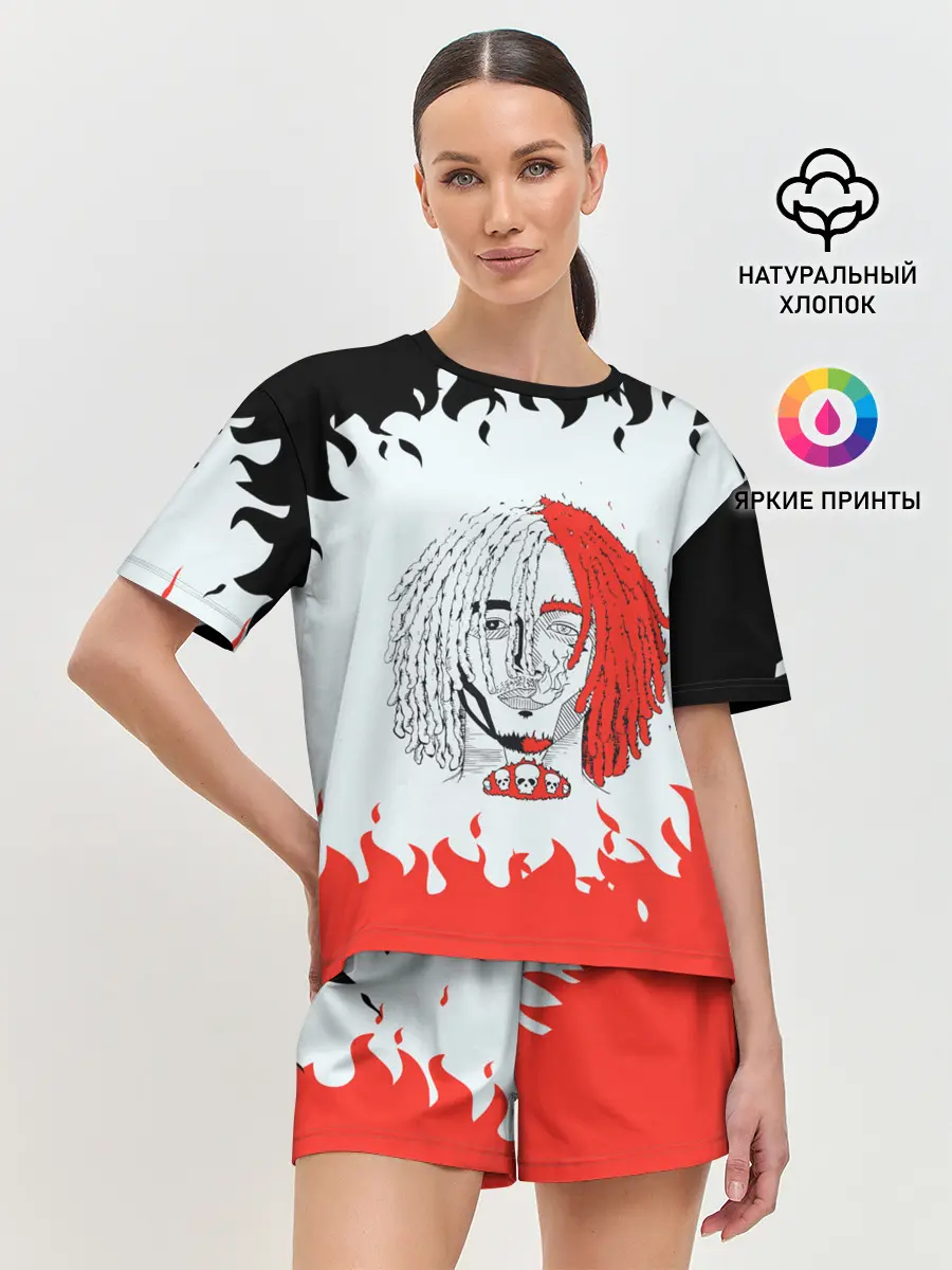 Женская пижама с шортами / LIL PUMP | ЛИЛ ПАМП