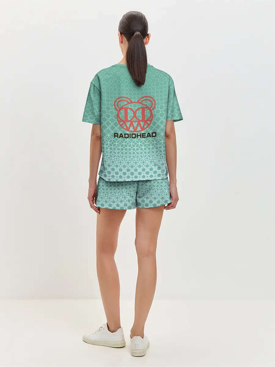 Женская пижама с шортами / Radiohead | Радиохед | Logo