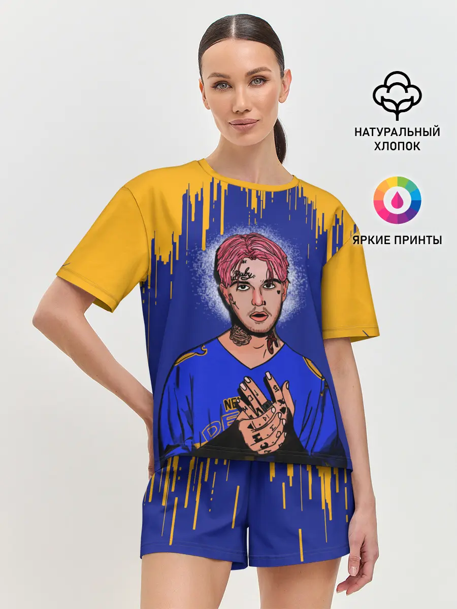 Женская пижама с шортами / LIL PEEP | ЛИЛ ПИП