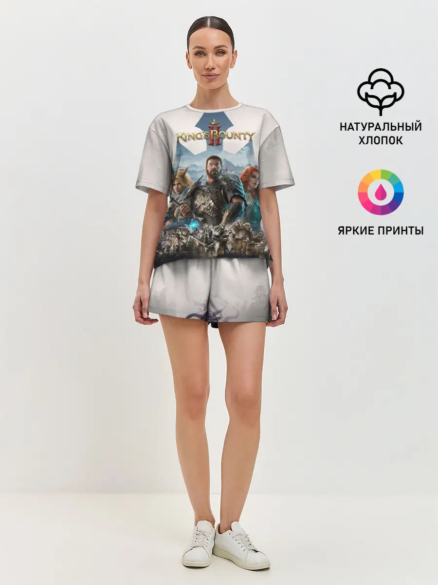 Женская пижама с шортами / Kings Bounty 2 трио
