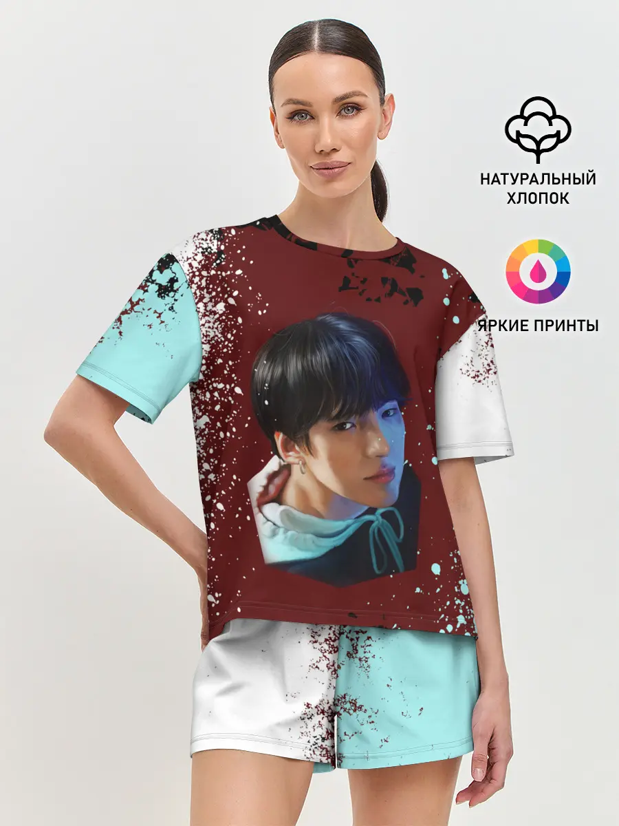 Женская пижама с шортами / MX | MONSTA X