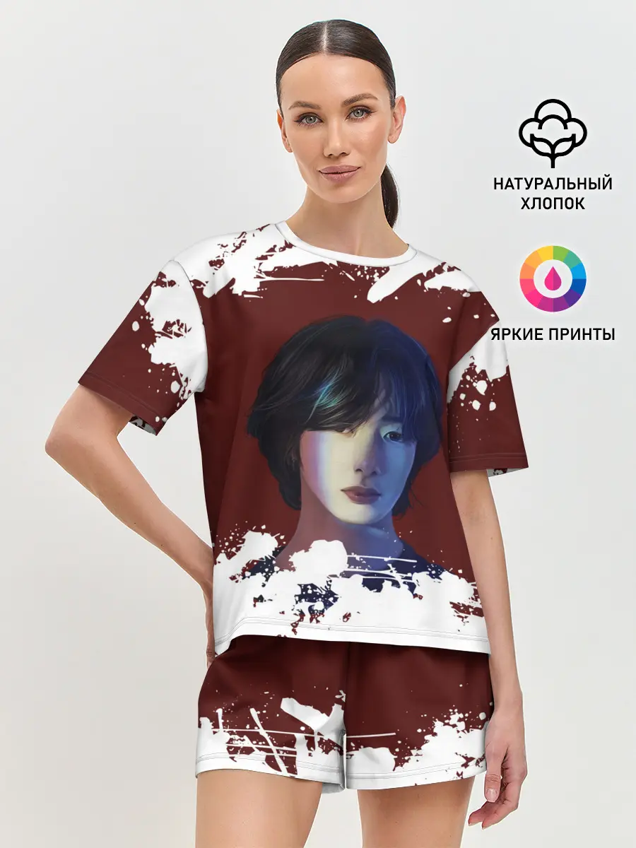 Женская пижама с шортами / MONSTA X | МОНСТА Х