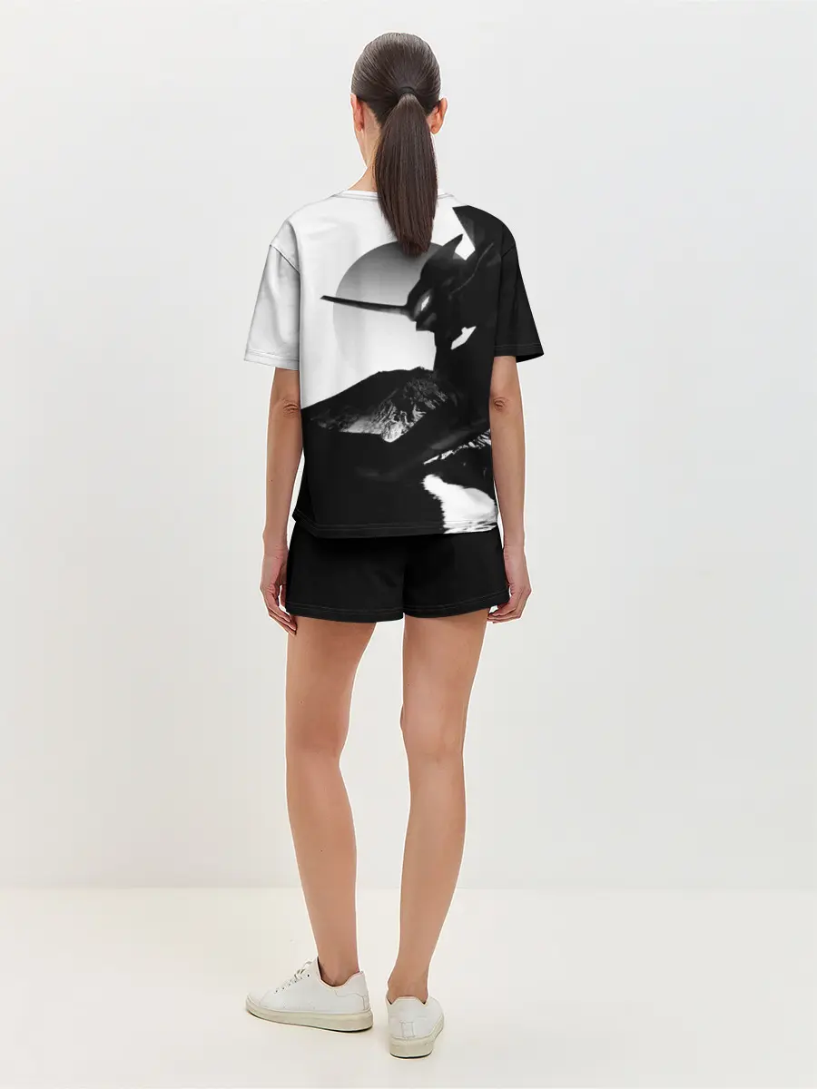 Женская пижама с шортами / ЗАКАТ ЕВАНГЕЛИОН