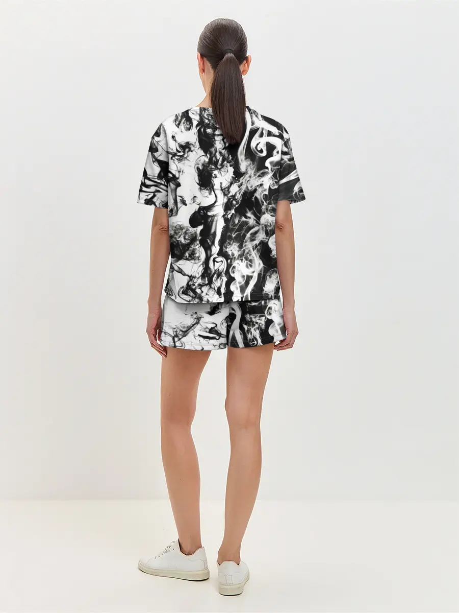 Женская пижама с шортами / Dead water 3D. Мертвая вода 3Д