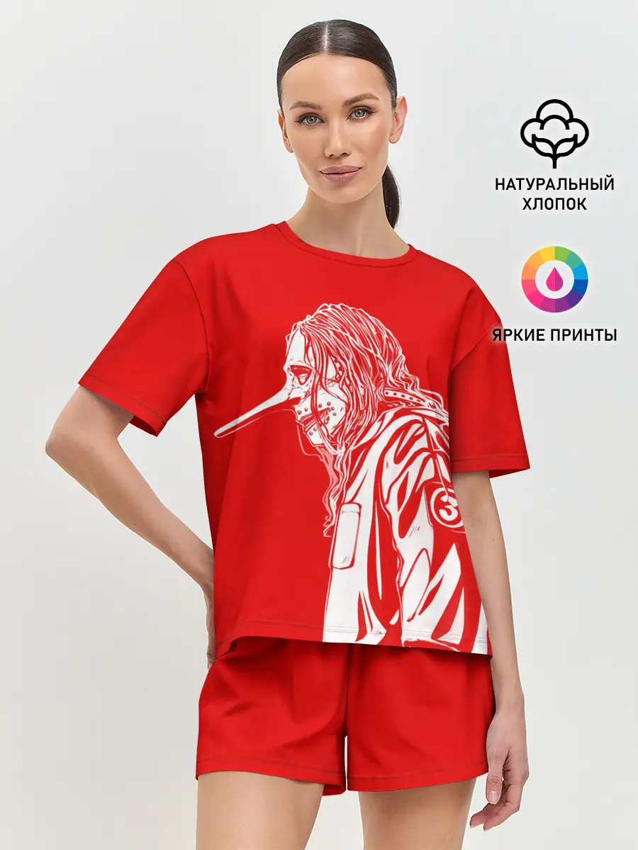 Женская пижама с шортами / Крис Фен